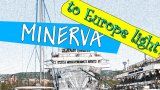 Болгария, Варна: круизный лайнер "Minerva" #to Europe light